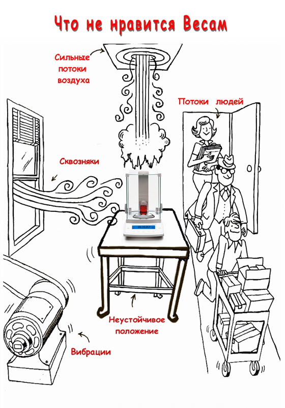 что не нравиться весам
